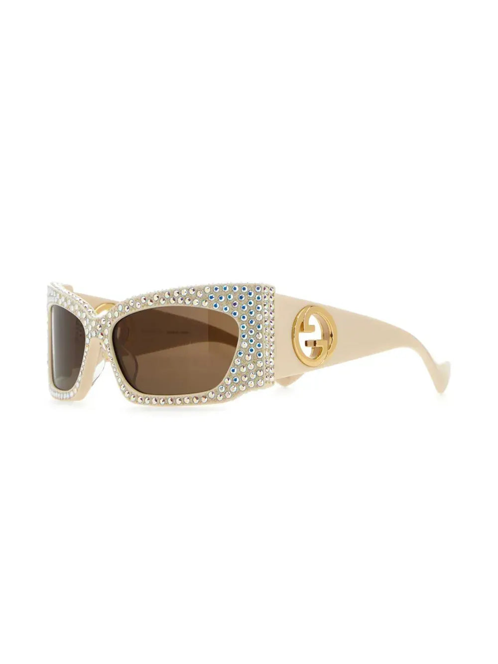 Double G rhinestone-embellished sunglasses