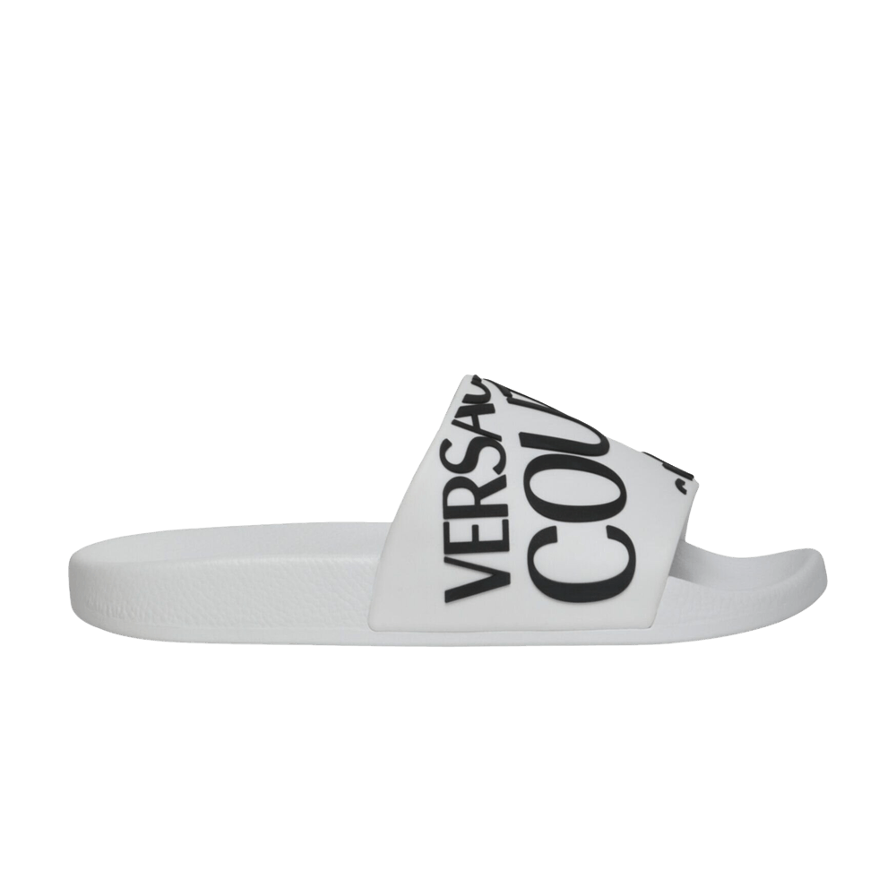 Versace Wmns Logo Slide 'White Black'