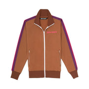 Palm Angels College Track Jacket Brown/Magenta