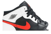 Jordan 1 Mid Black Chile Red GS