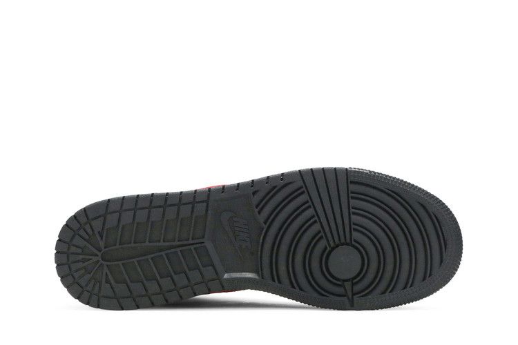 Jordan 1 Mid Black Chile Red GS