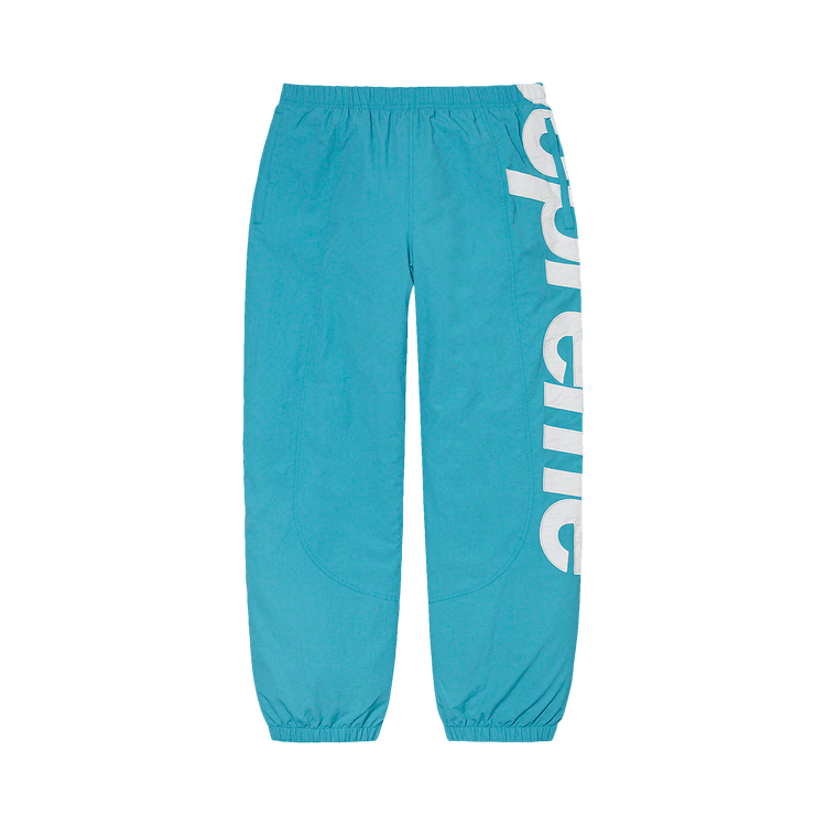 Supreme Spellout Track Pant Aqua