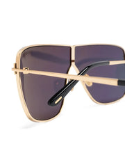 pilot-frame sunglasses