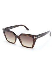 Winona rectangle-frame sunglasses