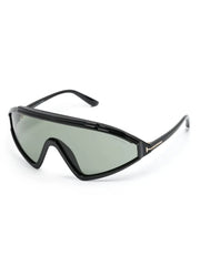Lorna shield-frame sunglasses