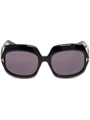 oversize-frame sunglasses