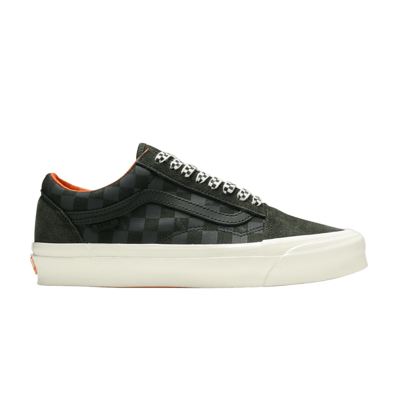Porter-Yoshida & Co. x Vans OG Old Skool LX Green Floral Checkerboard