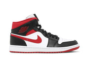 Air Jordan 1 Mid Black Gym Red