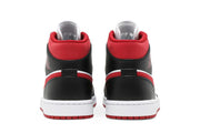 Air Jordan 1 Mid Black Gym Red