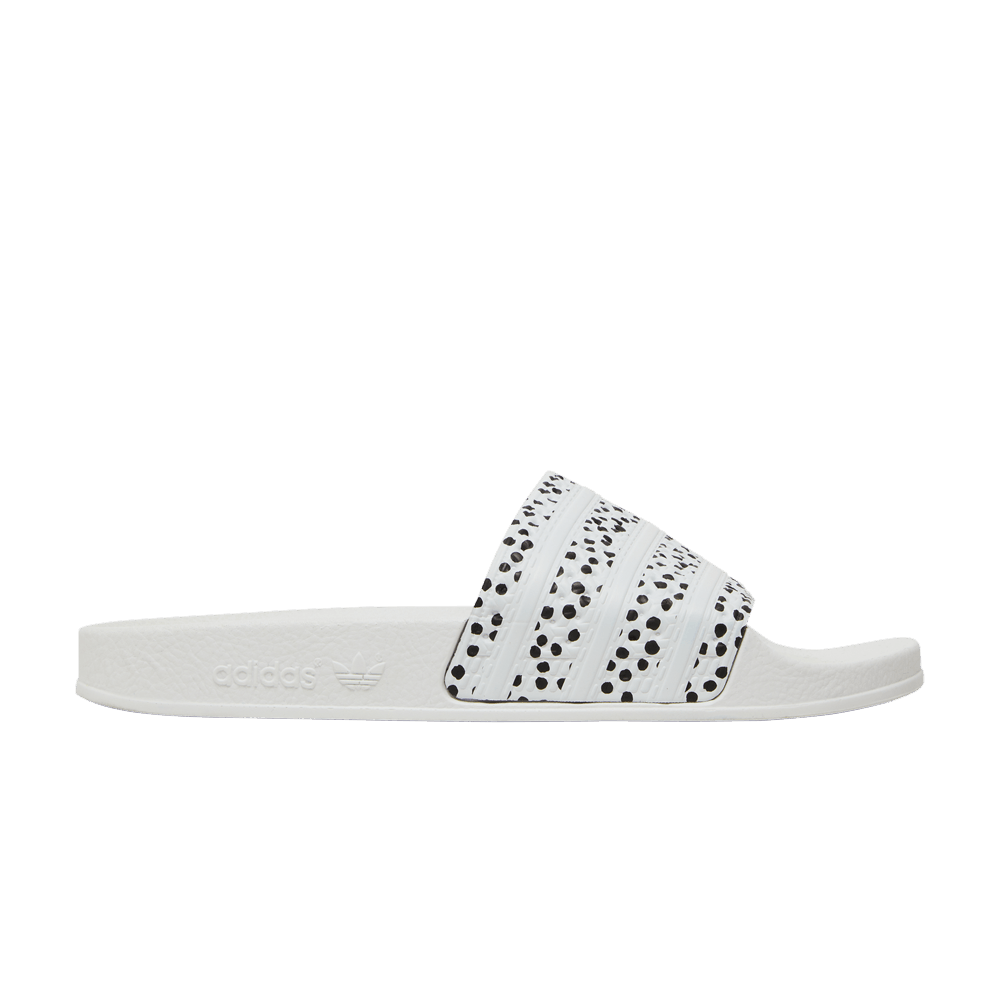 Adidas Wmns Adilette Slide 'Polka - White'