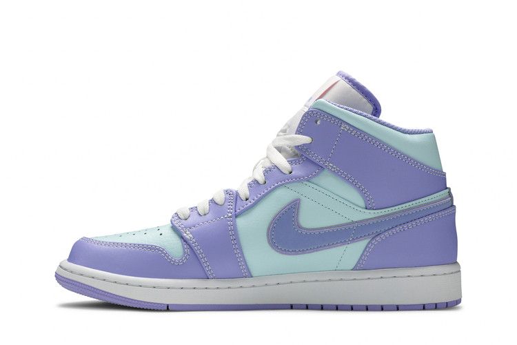 Air Jordan 1 Mid Purple Aqua