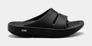 OOFOS OOAHH Slides Mens Sandals (Black)