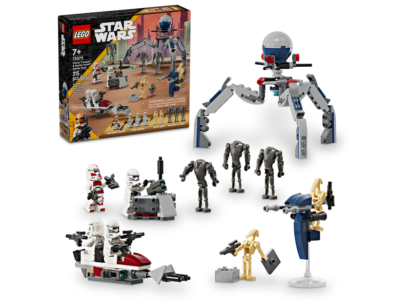 Lego Clone Trooper  Battle Droid Battle Pack
