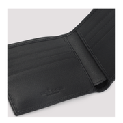 Bifold Leather Wallet - Black