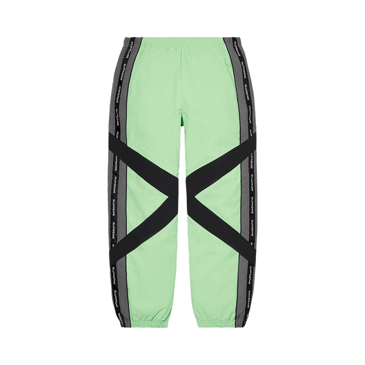 Supreme Cross Paneled Track Pant Mint
