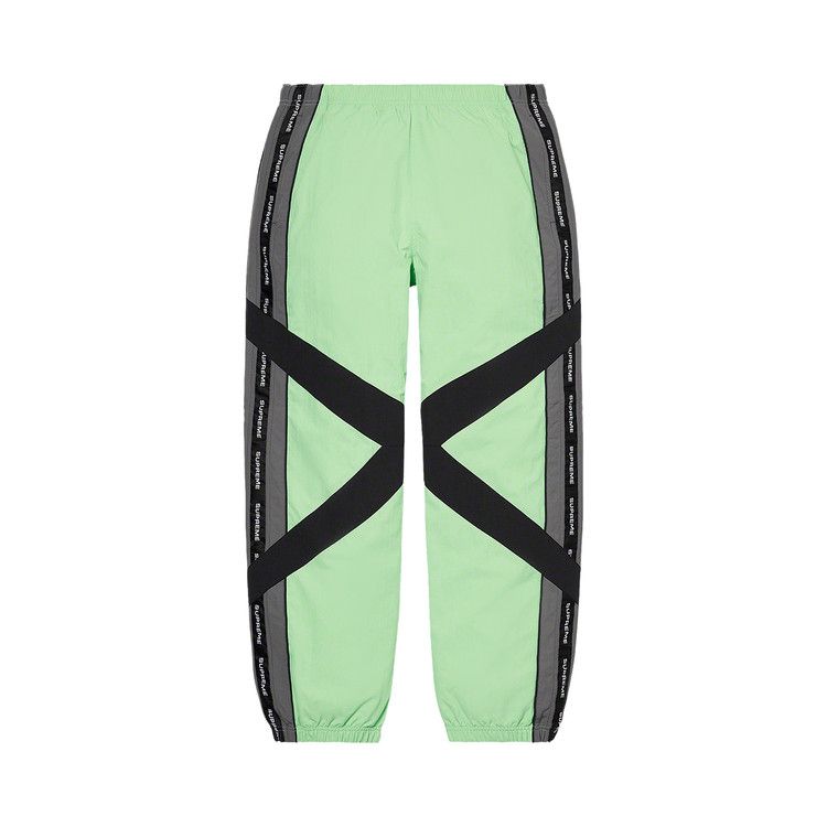 Supreme Cross Paneled Track Pant Mint