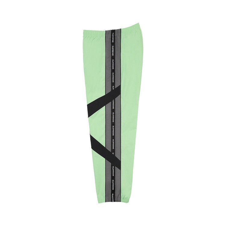 Supreme Cross Paneled Track Pant Mint