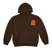Cactus Jack by Travis Scott x McDonald's Cactus Pack Sticker Hoodie Brown
