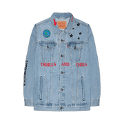 Cactus Jack by Travis Scott Astroworld x Levi's Denim Jacket Blue