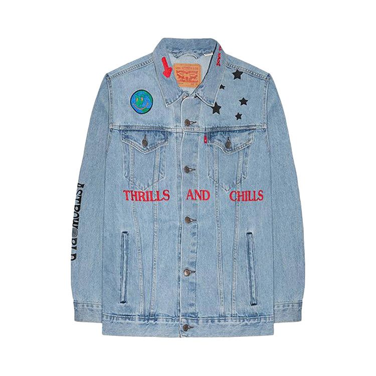 Cactus Jack by Travis Scott Astroworld x Levi's Denim Jacket Blue