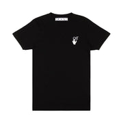 Off-White Spray Marker Slim Fit Black T-Shirt