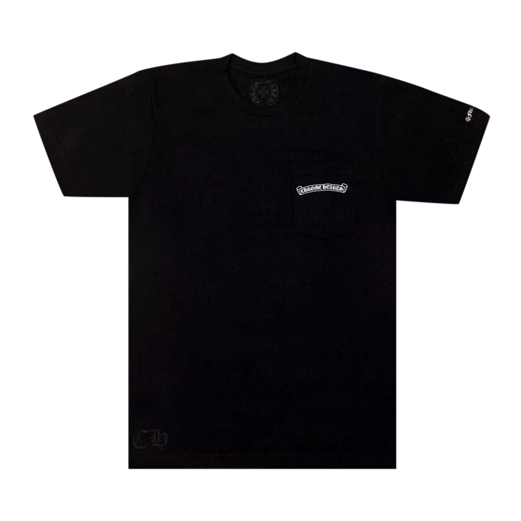 Chrome Hearts Scroll Logo T-Shirt Black