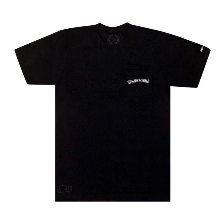 Chrome Hearts Scroll Logo T-Shirt Black