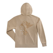 Cactus Jack by Travis Scott x Jordan Pullover Hoodie Khaki/University Red
