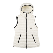 Moncler Glyco Hooded Puffer Gilet White