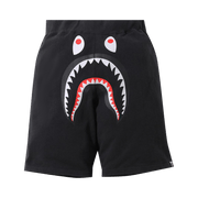 BAPE Shark Wide Sweat Shorts Black