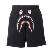 BAPE Shark Wide Sweat Shorts Black