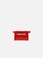 Jacquemus The Small Rond CarreClutch Mini Take-Away Pouch Bag Red