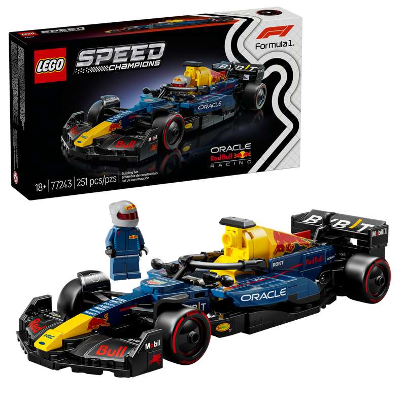 Lego Oracle Red Bull Racing RB20 F1 Race Car