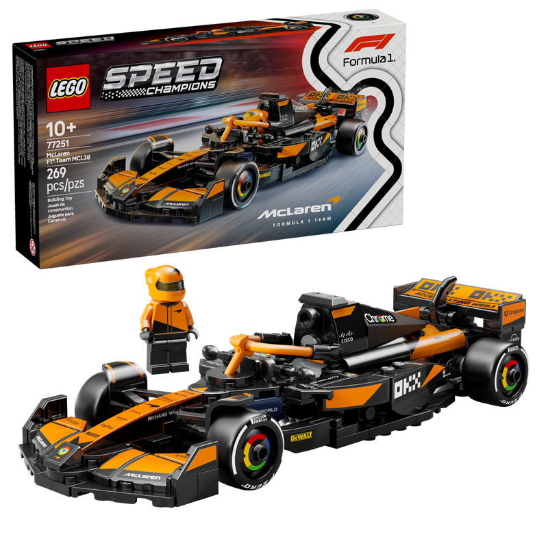 Lego McLaren F1 Team MCL38 Race Car