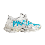 Balenciaga Runner Graffiti White Blue