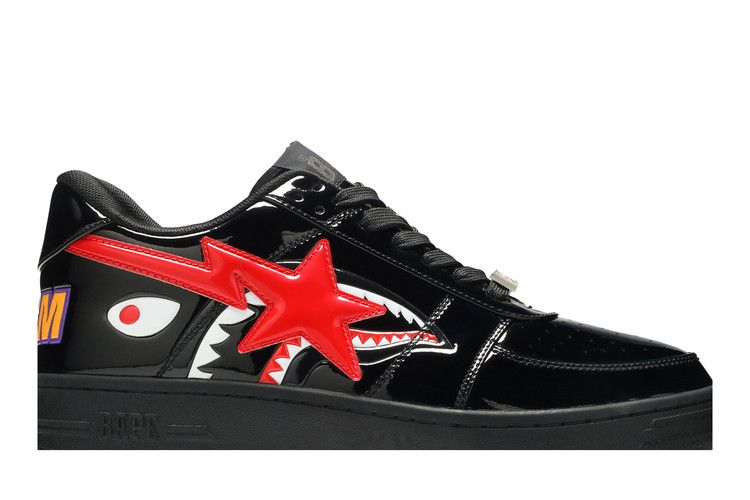 Bapesta Low M2 Shark Face - Black