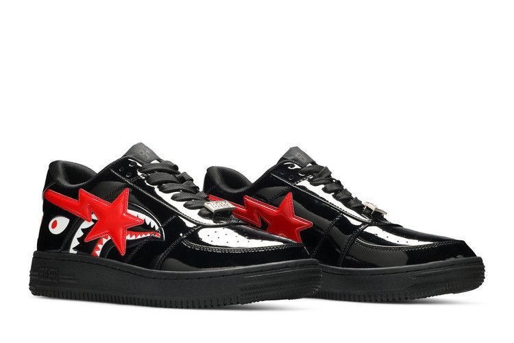 Bapesta Low M2 Shark Face - Black