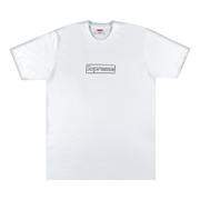 Supreme x KAWS Chalk Logo T-Shirt White