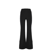 Black Activewear Flared Slim Lounge Pants