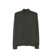 High Neck Zip Fastening Sweater