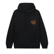 Anti Social Social Club A Fire Inside Flame Hoodie Black