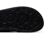 Alexander McQueen Hybrid Double Buckle Sandal Black