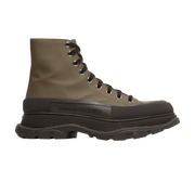 Alexander McQueen Tread Slick Boots Khaki Black