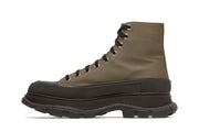 Alexander McQueen Tread Slick Boots Khaki Black