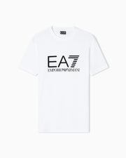 EA7 Slim-fit t-shirt Core Identity in cotton with big logo