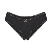 Lightweight Cotton Lace Brief