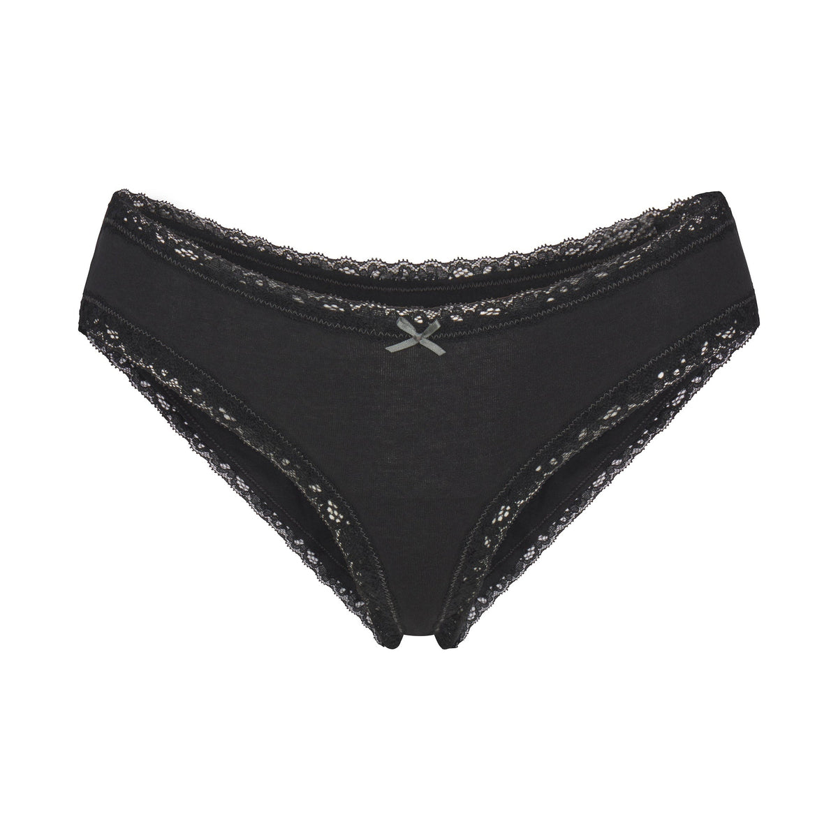 Lightweight Cotton Lace Brief