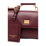 Sicily Handbag in Bordeaux