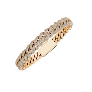 8MM HAVANA LINK ROSE GOLD