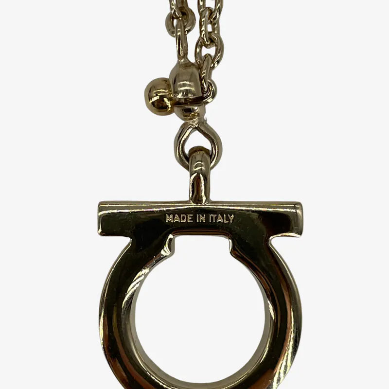 JY290 - SALVATORE FERRAGAMO Vintage Gold Charm